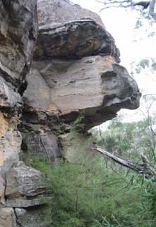 Stunning rock formations in the Wollemi National Park and Dunns Swamp